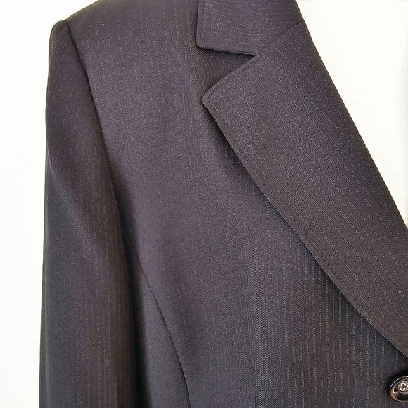 Evan Picone Dark Gray Blazer - Picture 4 of 5